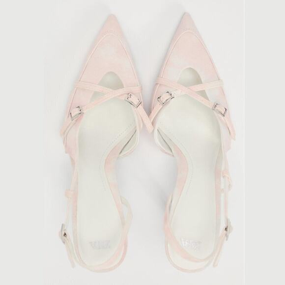ZARA Pointed Toe Slingbacks NWT - Picture 16 of 16